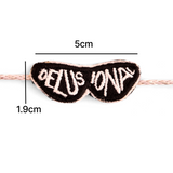 Embroidery Patch Rakhi - Delusional Bhai