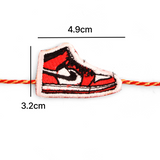 Embroidery Patch Rakhi - Sneaker lover bhai