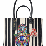 Beaded Monogram Letter A Charm