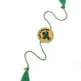 Embroidery Patch Rakhi - Not A Hugger Bhai