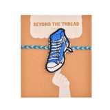 Embroidery Patch Rakhi - Sneaker lover bhai