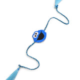 Embroidery Patch Rakhi – Cookie Monster Bhai
