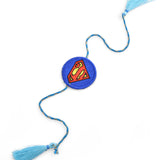 Embroidery Patch Rakhi - Superman Bhai