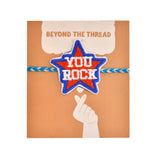 Embroidery Patch Rakhi - You Rock Bhai
