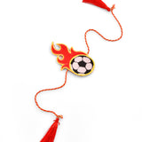Embroidery Patch Rakhi - Football Fan Bhai