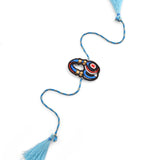 Embroidery Patch Rakhi - Music Lover Bhai