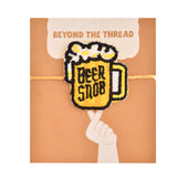 Embroidery Patch Rakhi - Beer Lover Bhai
