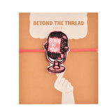 Embroidery Patch Rakhi - Born To Yap Bhai