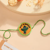 Embroidery Patch Rakhi - Not A Hugger Bhai