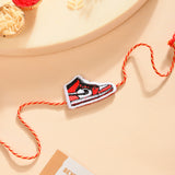 Embroidery Patch Rakhi - Sneaker lover bhai