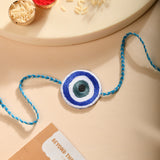 Embroidery Patch Rakhi - Evil Eye Bhai