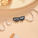 Embroidery Patch Rakhi - Delusional Bhai