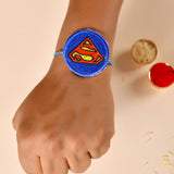 Embroidery Patch Rakhi - Superman Bhai