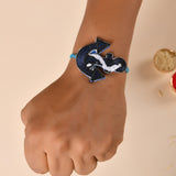 Embroidery Patch Rakhi - BMX Rider Bhai