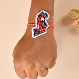 Embroidery Patch Rakhi - F1 Fan Bhai